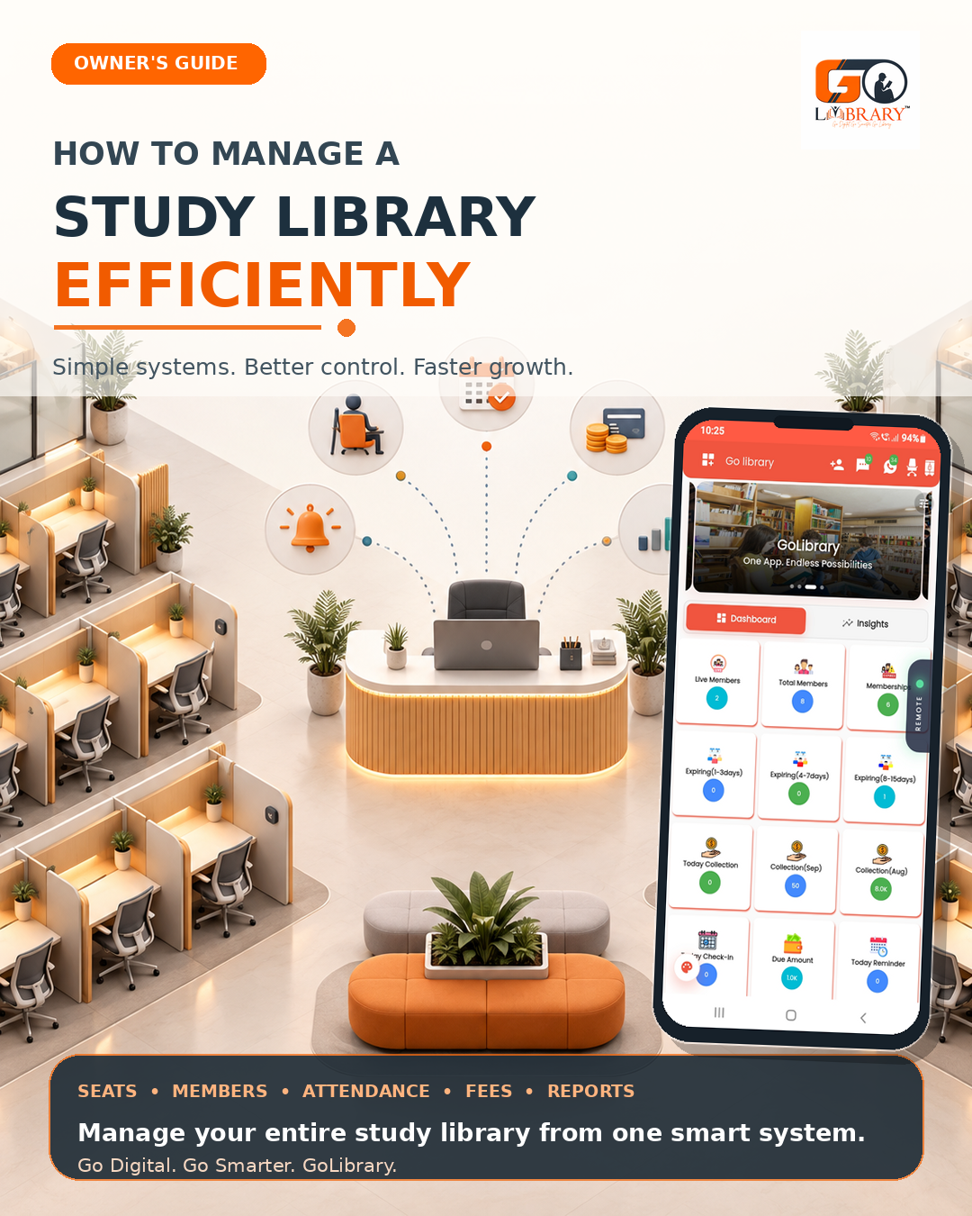 How to Manage a Study Library Efficiently: A Complete Guide for Library Owners